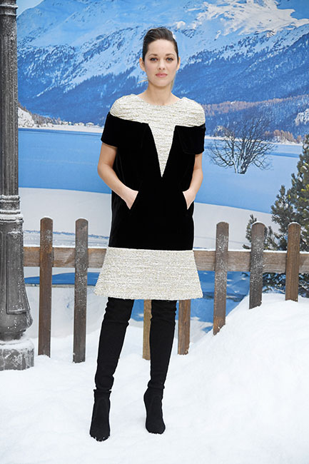 Marion Cotillard en desfile de Chanel