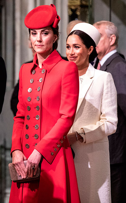 Kate y Meghan en el Día de la Commonwealth