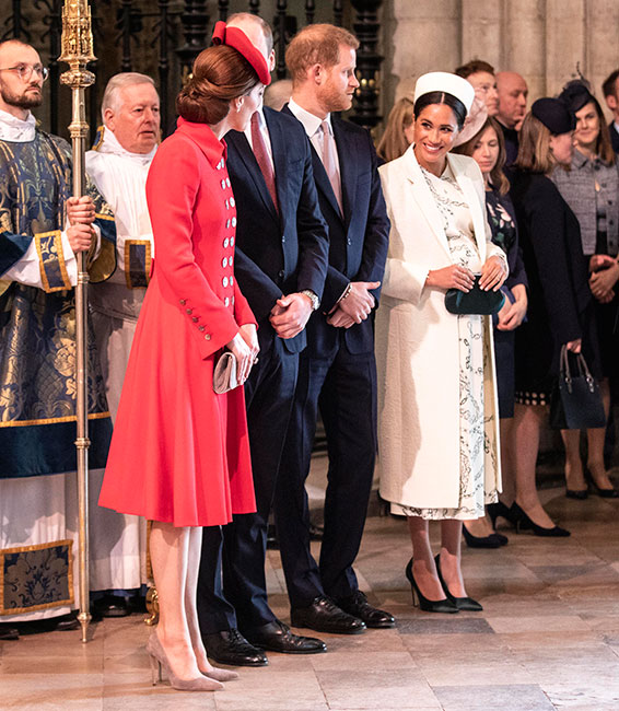 Kate y Meghan en el Día de la Commonwealth