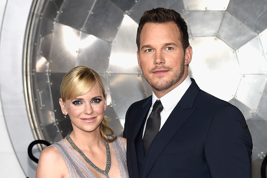 Anna Faris y Chris Pratt