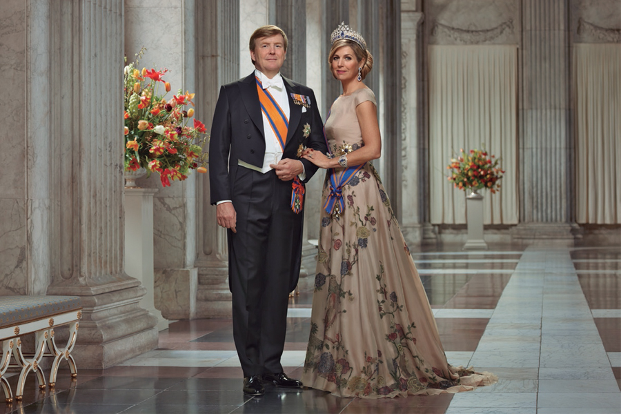Guillermo Alejandro I y la reina Máxima