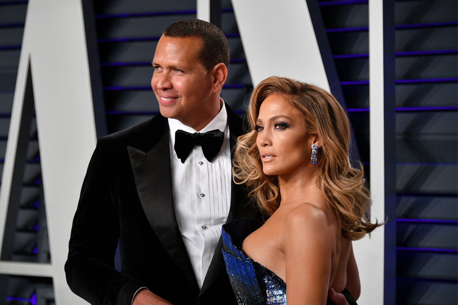 Jennifer Lopez y Alex Rodriguez