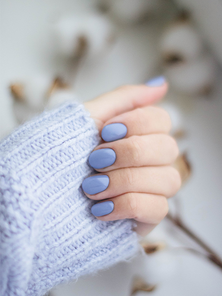 Uñas azules