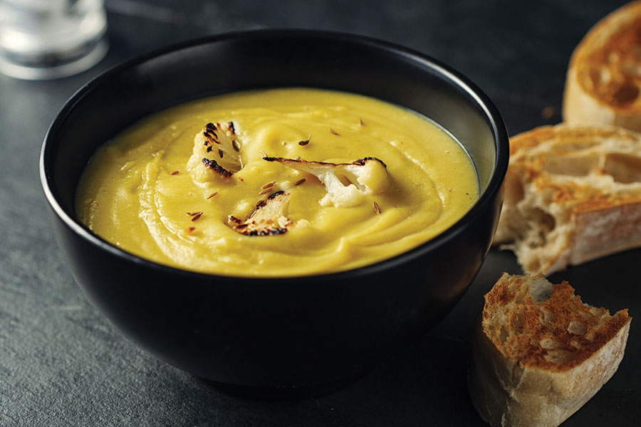 Crema de coliflor