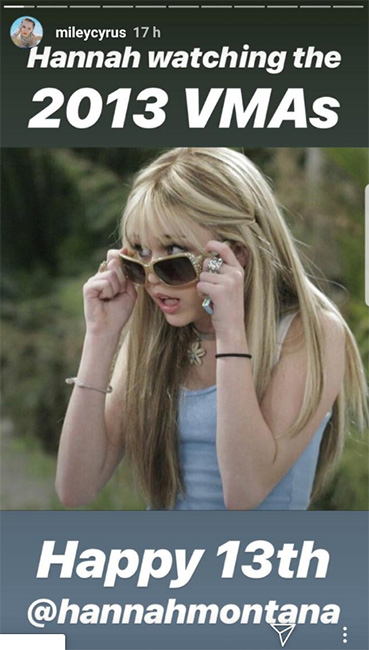 Miley Cyrus como Hanna Mmontana