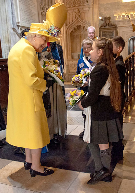 Princesa Eugenia y reina Isabel