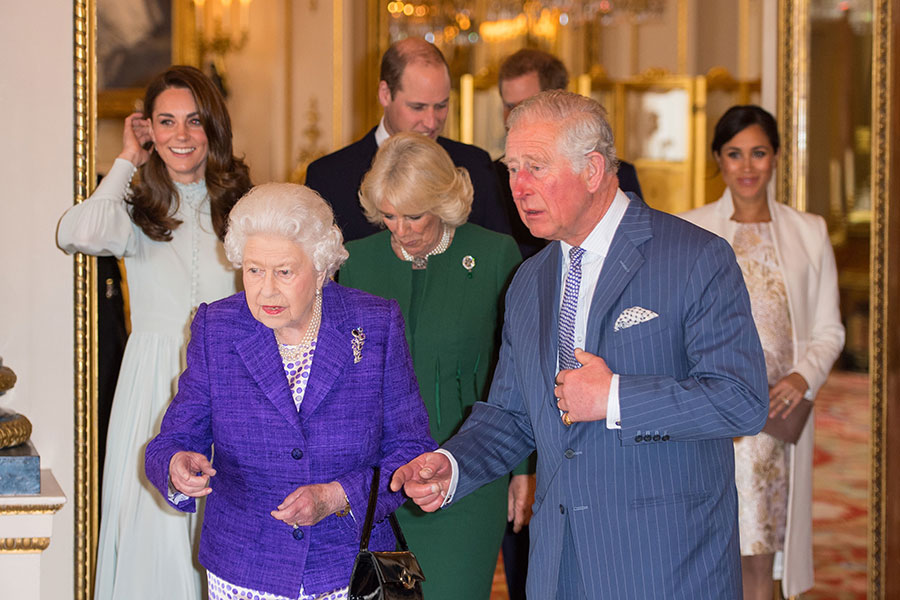 Duques de Sussex y Cambridge