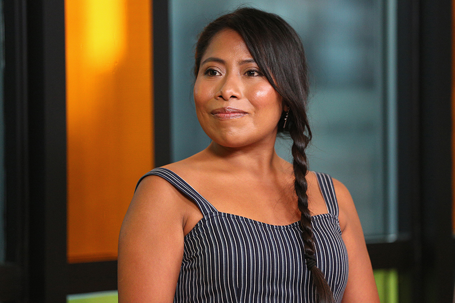 Yalitza Aparicio en Roma