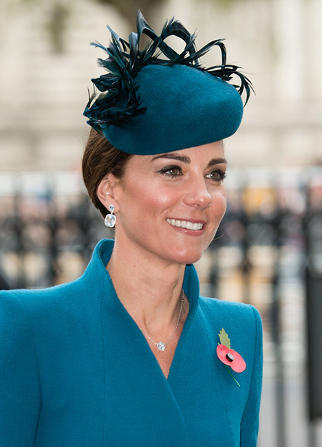 Kate Middleton en el día de ANZAC