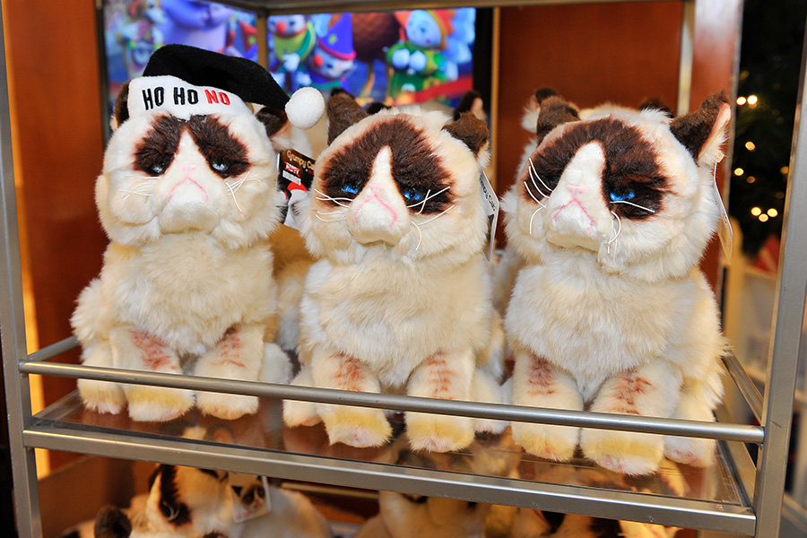Mercancía de Grumpy Cat.
