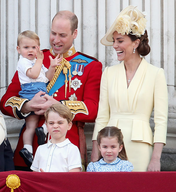 Príncipe Louis en Trooping the Colour