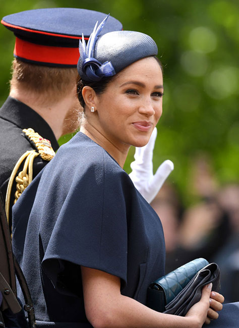 Meghan en Trooping the Colour
