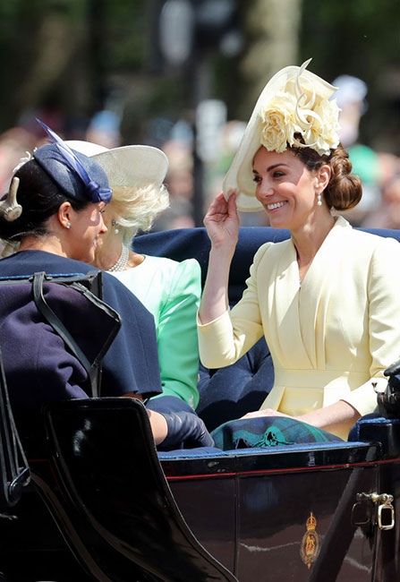 Meghan en Trooping the Colour