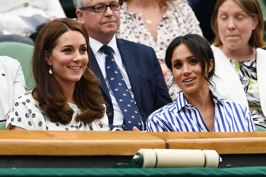Kate y Meghan en Wimbledon
