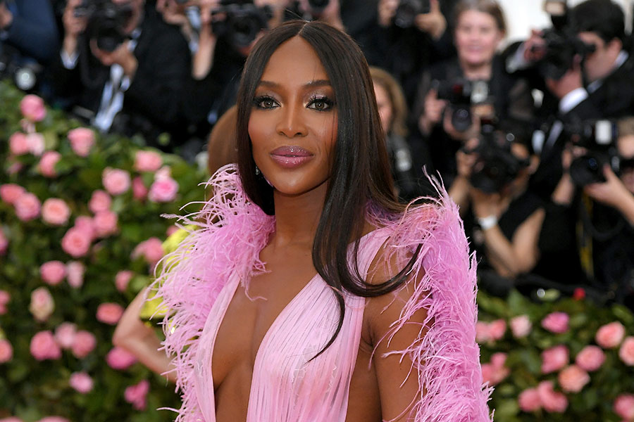 Naomi Campbell come una vez al día