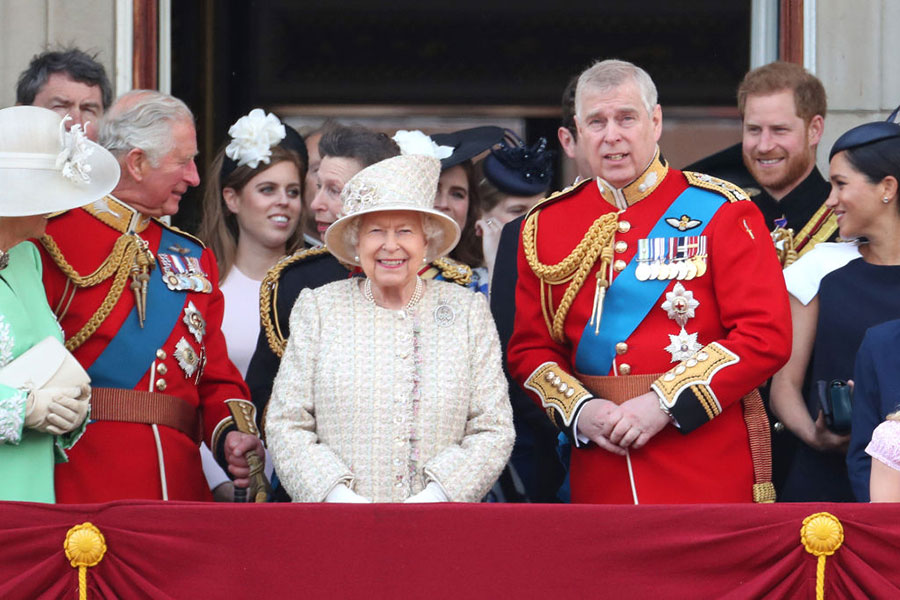 Meghan en Trooping the Colour