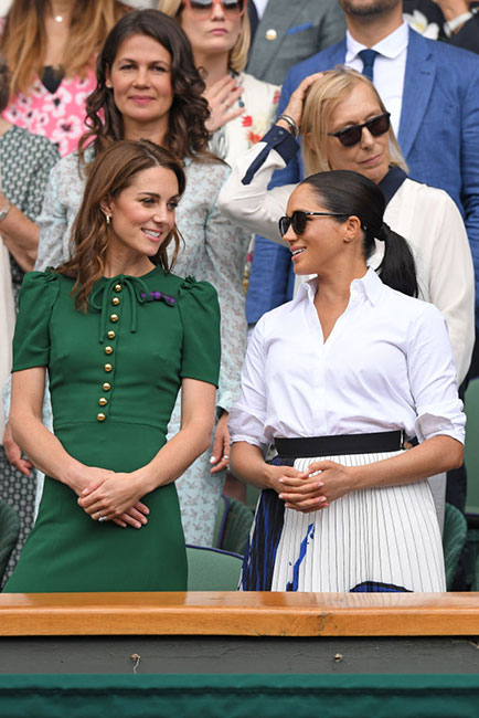 Kate y Meghan en Wimbledon