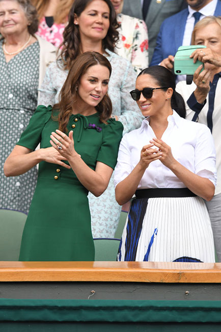 Kate y Meghan en Wimbledon