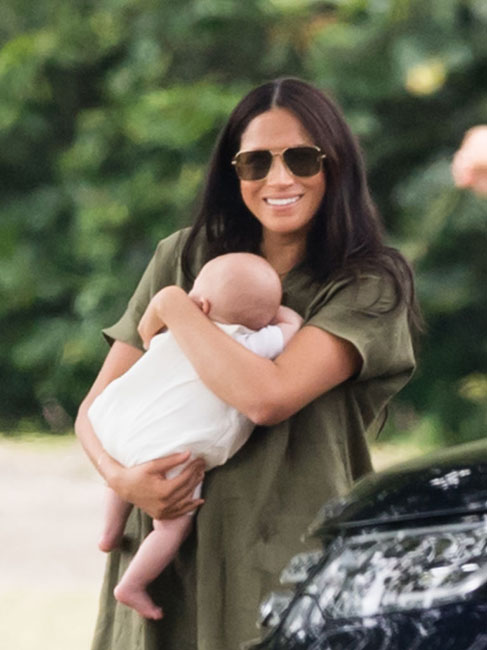 Meghan Markle con Archie