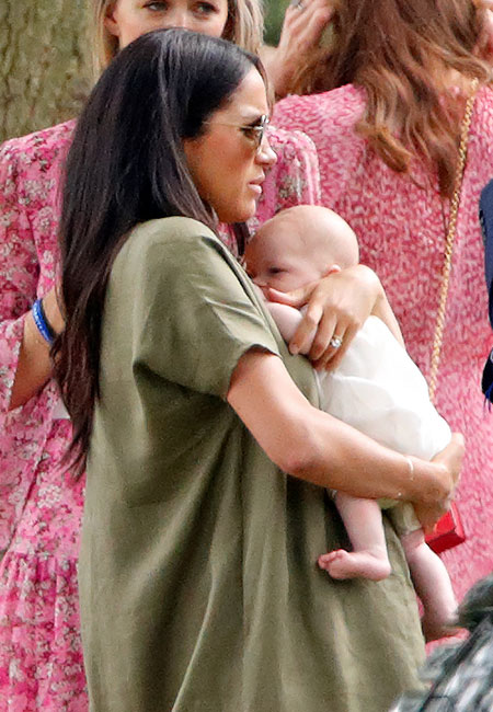 Meghan Markle con Archie Harrison