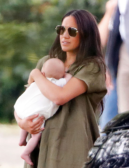 Meghan Markle con Archie