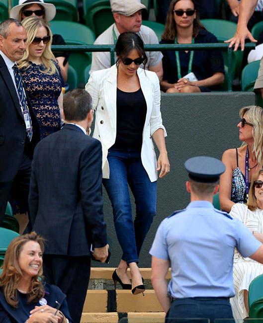 Meghan Markle en Wimbledon