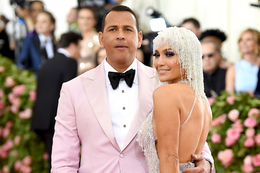 Alex Rodríguez y Jennifer Lopez