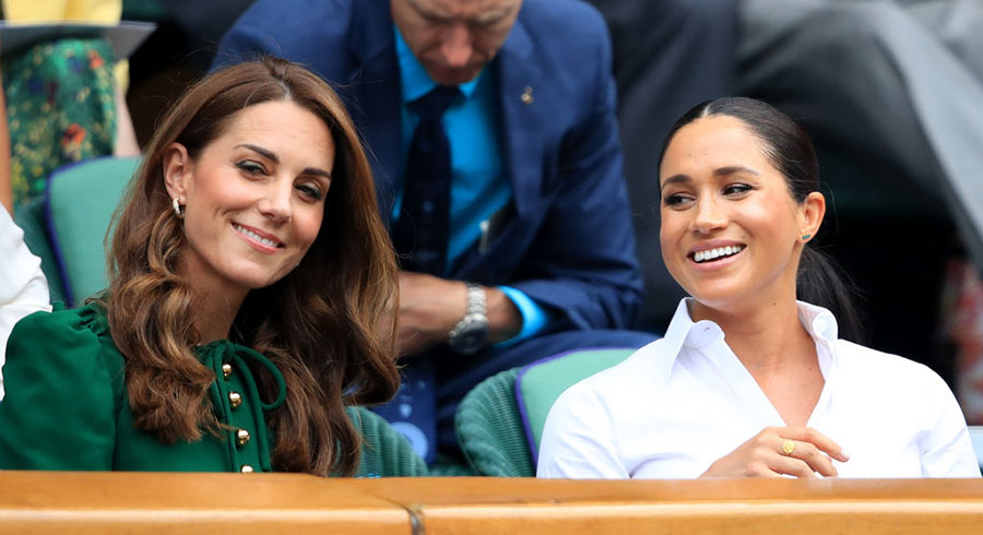 Kate y Meghan en Wimbledon
