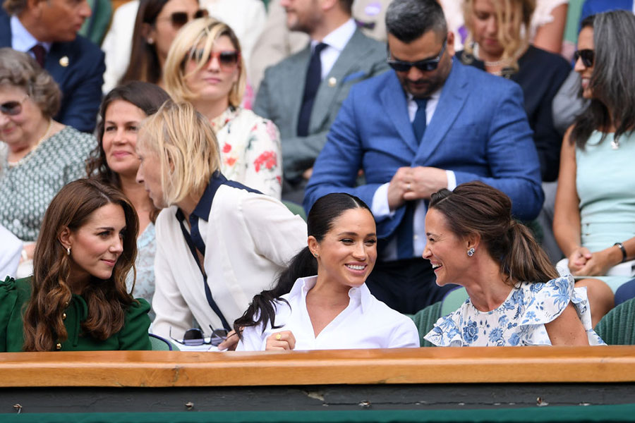Kate y Meghan en Wimbledon