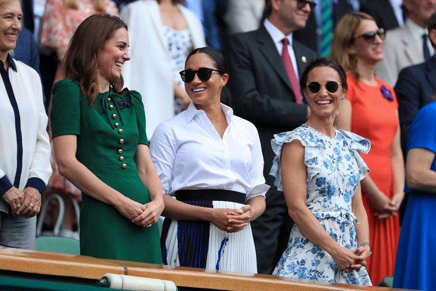 Kate y Meghan en Wimbledon