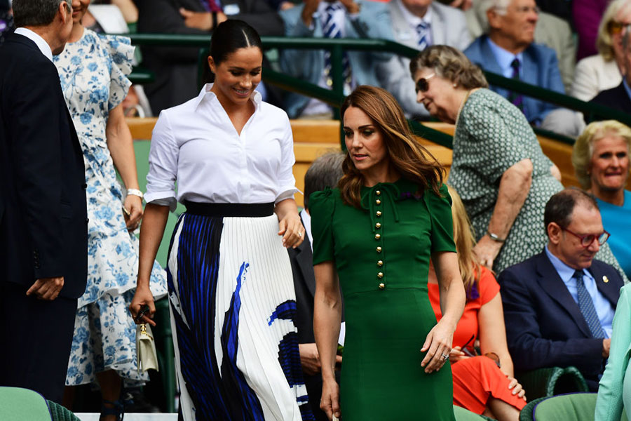Kate y Meghan en Wimbledon