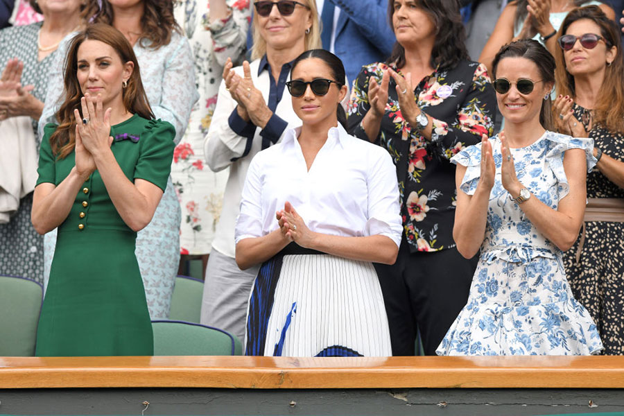 Kate y Meghan en Wimbledon