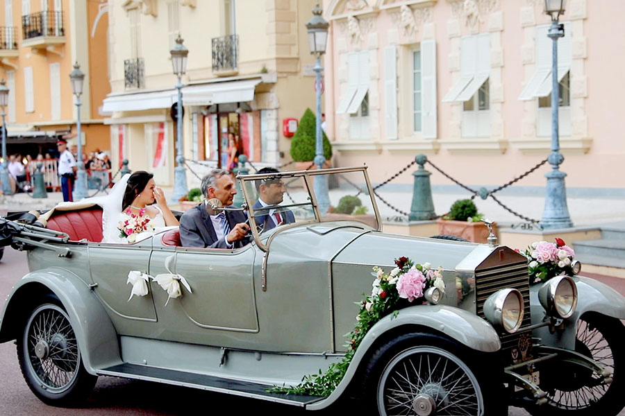 Boda de Louis Ducruet y Marie Chevallier