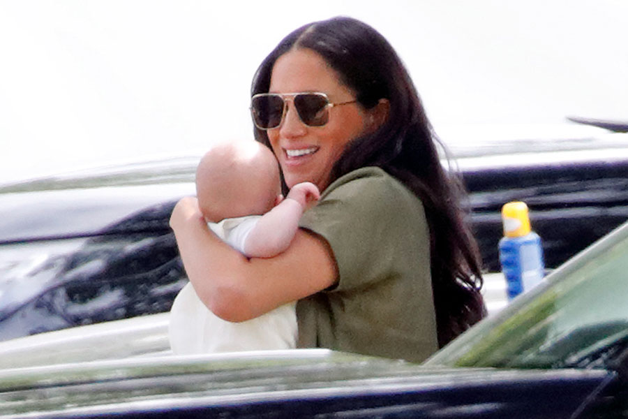 Meghan Markle con Archie Harrison