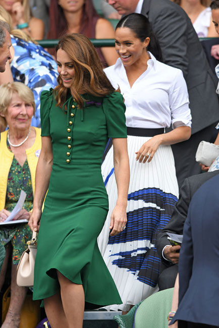 Kate y Meghan en Wimbledon