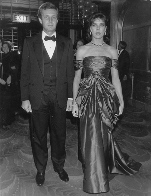 Stefano Casiraghi y Carolina de Mónaco