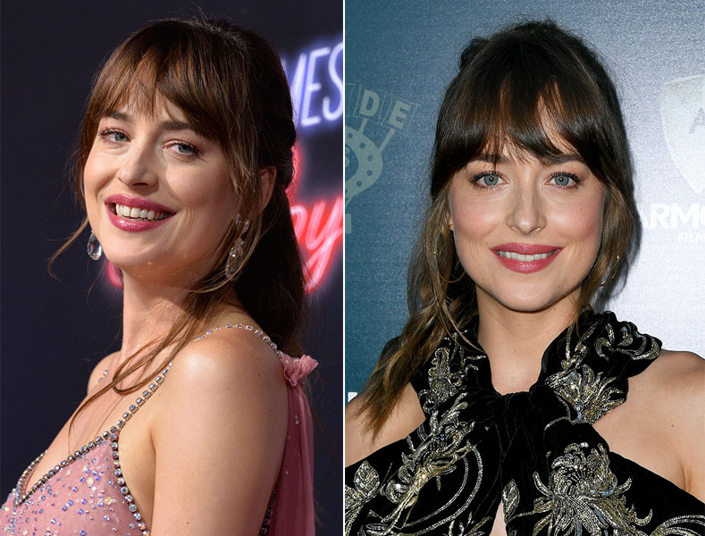 Dakota Johnson antes y después de su arreglo dental