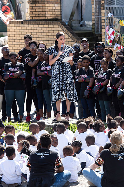 Meghan y su discurso en Sudáfrica