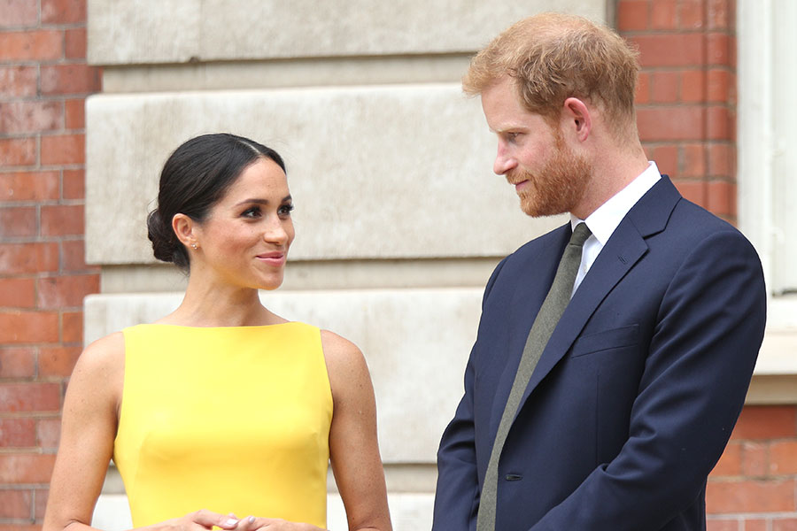 Harry y Meghan se convierten en repartidores de comida a domicilio