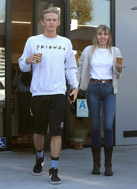 Cody Simpson y Miley Cyrus