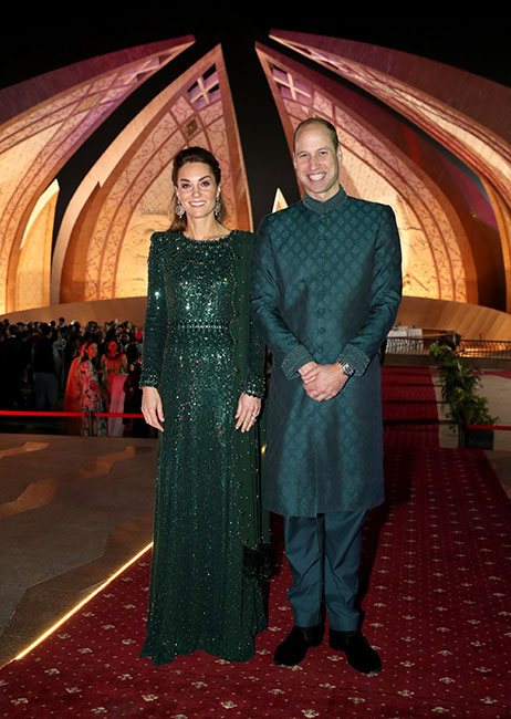 Kate y William en Pakistán