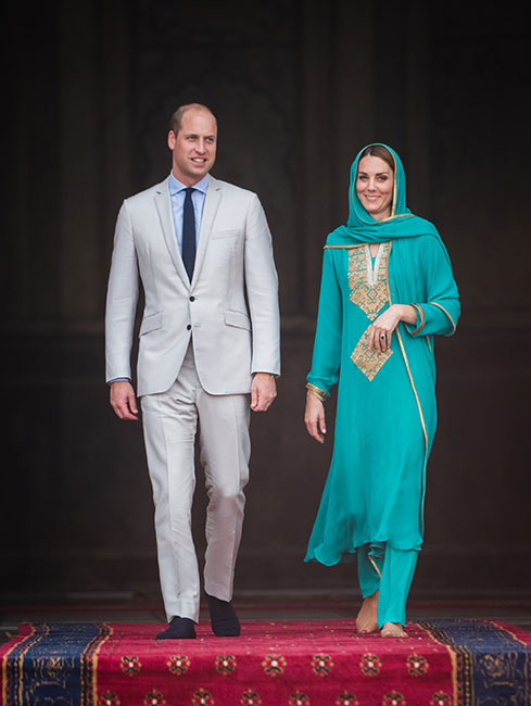 Duques de Cambridge en Pakistán