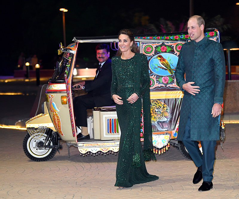 Kate y William en Pakistán