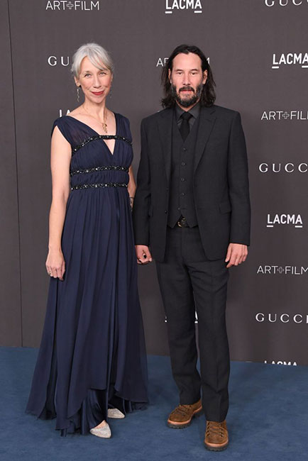 Alexandra Grant y Keanu Reeves