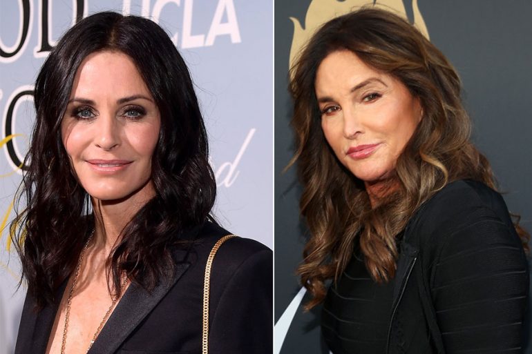 Asi Reacciono Courteney Cox Ante Su Parecido Con Caitlyn Jenner