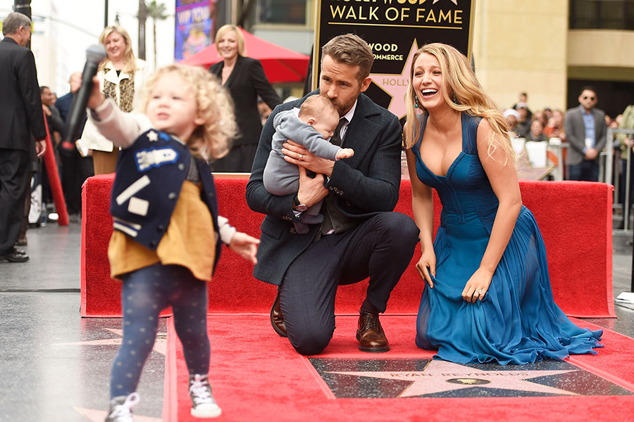 Ryan Reynolds y su familia