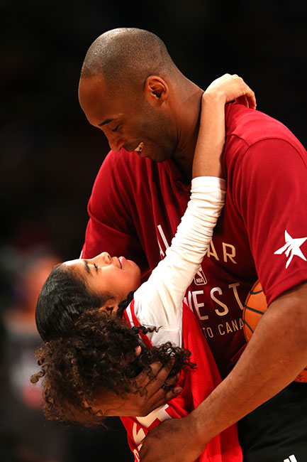 Gianna y Kobe Bryant