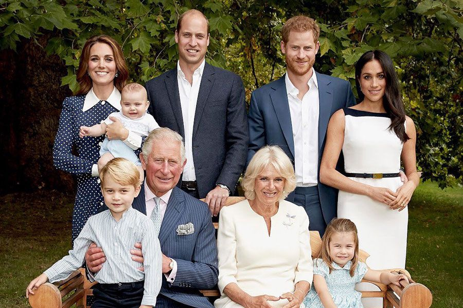 Familia real británica