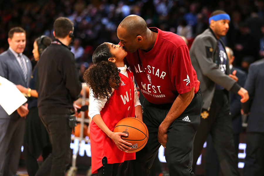 Gianna y Kobe Bryant