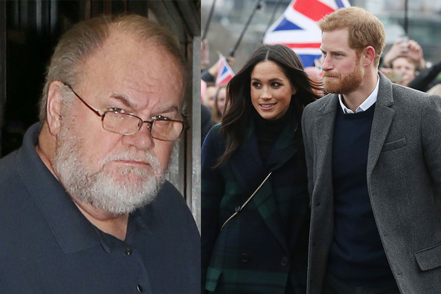 Thomas Markle y los duques de Sussex